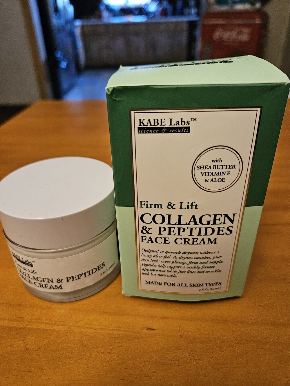 Kabe Labs Firm & Lift Collagen & Peptides Face Cream - NIB